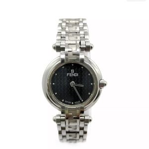 Fendi Silver Watch 25.5mm face keeps excellent time